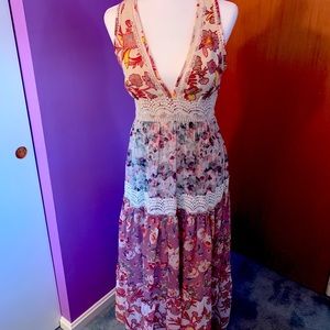 Anthropologie Ranna Gill Maxi Dress